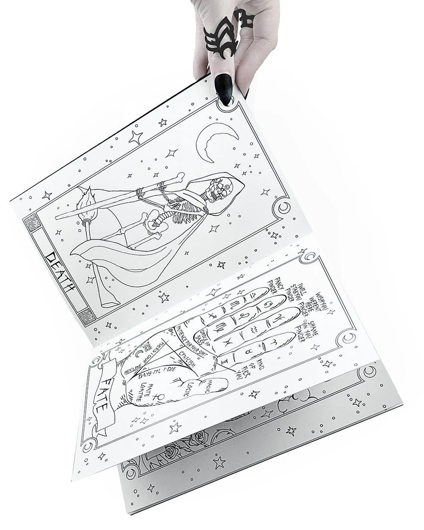 Rogue And Wolf Tarot Colouring Book Books 11 Rogue And Wolf Tarot Colouring Book Books