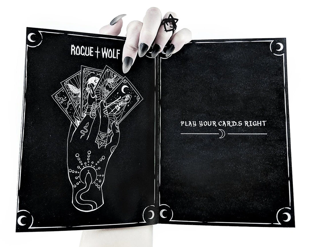 Rogue And Wolf Tarot Colouring Book Books 13 Rogue And Wolf Tarot Colouring Book Books