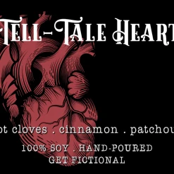 Get Fictional Gift Ideas Tell-Tale Heart - Wax Melt 7 Get Fictional Gift Ideas Tell-Tale Heart - Wax Melt