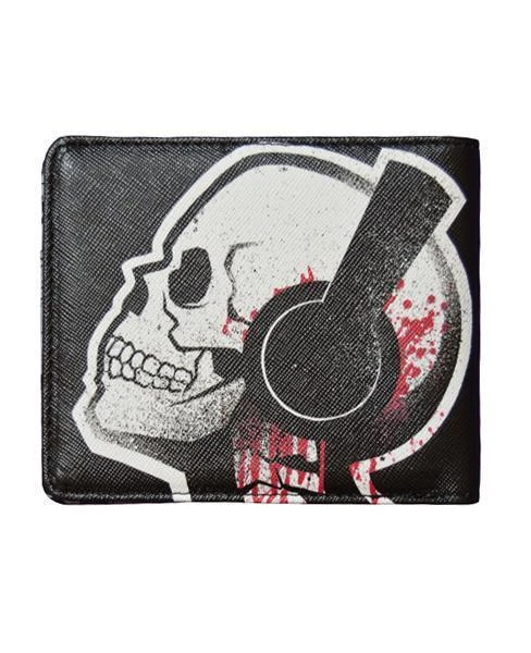 Akumu Ink Men's Stuff Tone Death Bi-fold Wallet 4 Akumu Ink Men's Stuff Tone Death Bi-fold Wallet