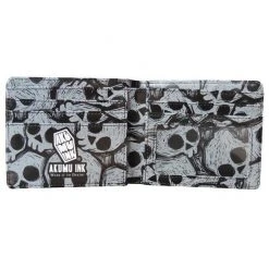 Akumu Ink Men's Stuff Tone Death Bi-fold Wallet 8 Akumu Ink Men's Stuff Tone Death Bi-fold Wallet