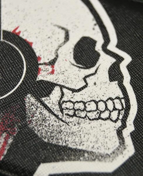 Akumu Ink Men's Stuff Tone Death Bi-fold Wallet 6 Akumu Ink Men's Stuff Tone Death Bi-fold Wallet