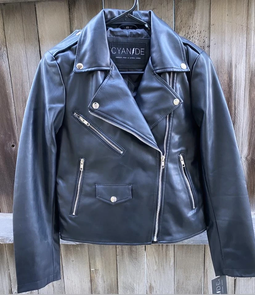 Cyanide Vegan Leather Jacket 3 Cyanide Vegan Leather Jacket