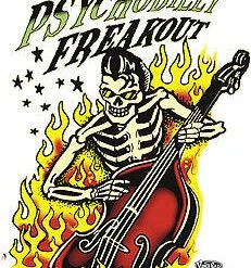Poster Pop Vince Ray Psychobilly Freakout Sticker Gift Ideas