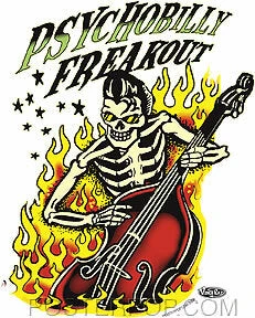 Poster Pop Vince Ray Psychobilly Freakout Sticker Gift Ideas 3 Poster Pop Vince Ray Psychobilly Freakout Sticker Gift Ideas