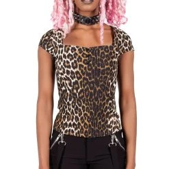 Killstar Wildling Top - Leopard