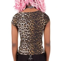 Killstar Wildling Top - Leopard 9 Killstar Wildling Top - Leopard