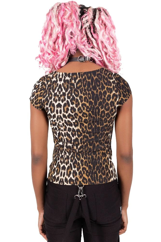 Killstar Wildling Top - Leopard 5 Killstar Wildling Top - Leopard