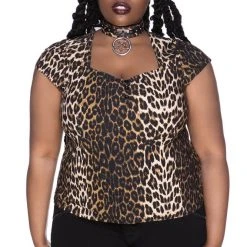 Killstar Wildling Top - Leopard 10 Killstar Wildling Top - Leopard