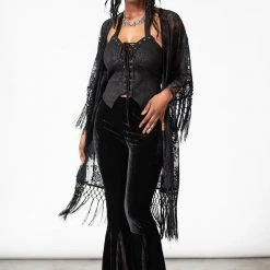 Killstar Women's Stuff Witch Hazel Lace Kimono