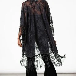 Killstar Women's Stuff Witch Hazel Lace Kimono