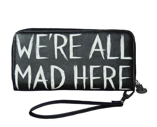 Akumu Ink We're All Mad Here Long Wallet 4 Akumu Ink We're All Mad Here Long Wallet