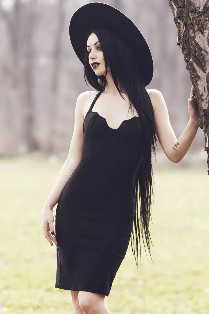 Killstar Bad Ghoul Midi Dress 6 Killstar Bad Ghoul Midi Dress