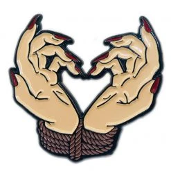 Geeky And Kinky Pins Bound By Love Enamel Pin