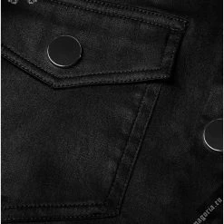 Punk Rave Men's Stuff Casual Black Men's Shirt