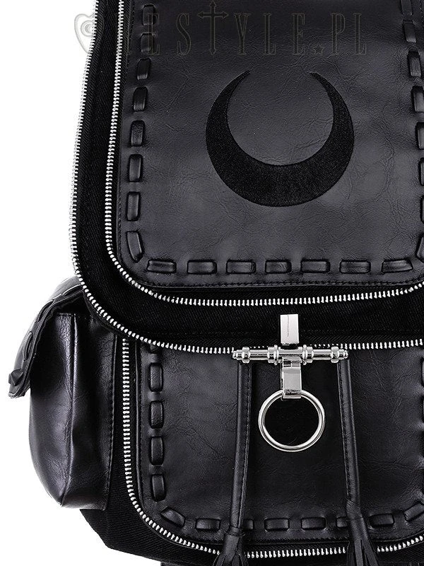 ReStyle Crescent Black Backpack Bags & Backpacks 4 ReStyle Crescent Black Backpack Bags & Backpacks