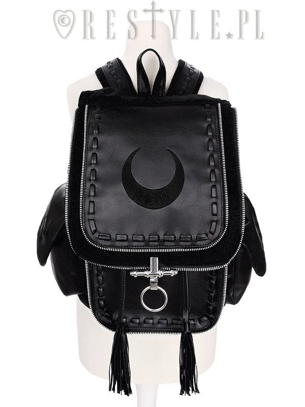 ReStyle Crescent Black Backpack Bags & Backpacks 8 ReStyle Crescent Black Backpack Bags & Backpacks