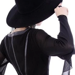 ReStyle Black Gothic Wide Brim Hat Men's Stuff 12 ReStyle Black Gothic Wide Brim Hat Men's Stuff