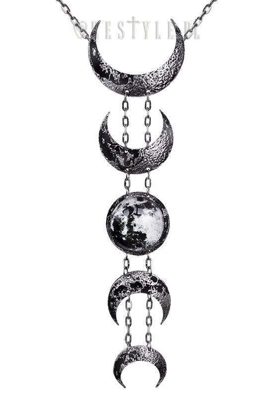 ReStyle Jewelry Lunar Silver Necklace 3 ReStyle Jewelry Lunar Silver Necklace