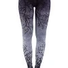 ReStyle Gray Branches Ombre Leggings Women's Stuff 1 ReStyle Gray Branches Ombre Leggings Women's Stuff