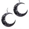ReStyle Crescent Moon Textured Earrings