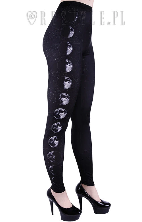 ReStyle Moon Phase Leggings Map Of The Stars Women's Stuff 4 ReStyle Moon Phase Leggings Map Of The Stars Women's Stuff