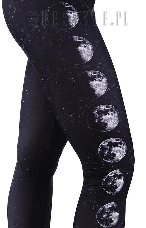 ReStyle Moon Phase Leggings Map Of The Stars Women's Stuff 10 ReStyle Moon Phase Leggings Map Of The Stars Women's Stuff