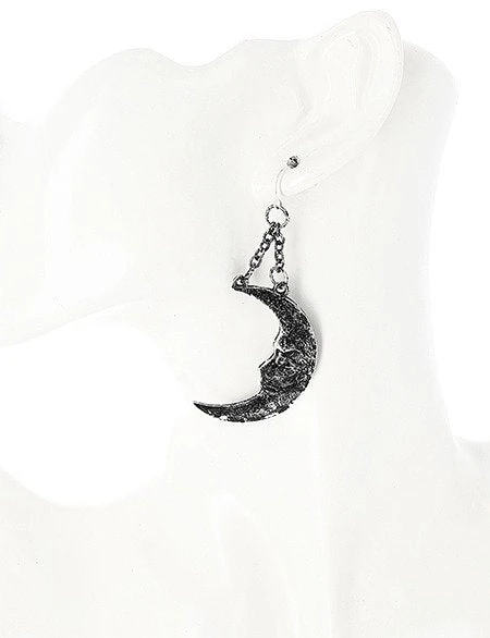 ReStyle Jewelry Moon And Sun Silver Earrings 4 ReStyle Jewelry Moon And Sun Silver Earrings