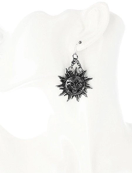 ReStyle Jewelry Moon And Sun Silver Earrings 5 ReStyle Jewelry Moon And Sun Silver Earrings