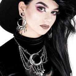 ReStyle Jewelry Sleepless Nights Silver Moon Necklace