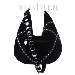 ReStyle Moon Child Black Velvet Hobo Bag 9 ReStyle Moon Child Black Velvet Hobo Bag