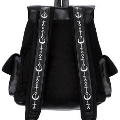 ReStyle Runic Moon Black Backpack - Black And White