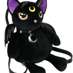 ReStyle Violet Demonic Cat Backpack 21 ReStyle Violet Demonic Cat Backpack