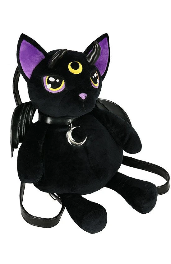 ReStyle Violet Demonic Cat Backpack 12 ReStyle Violet Demonic Cat Backpack