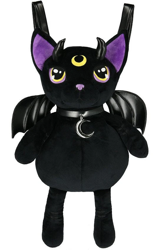 ReStyle Violet Demonic Cat Backpack 3 ReStyle Violet Demonic Cat Backpack