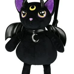ReStyle Violet Demonic Cat Backpack