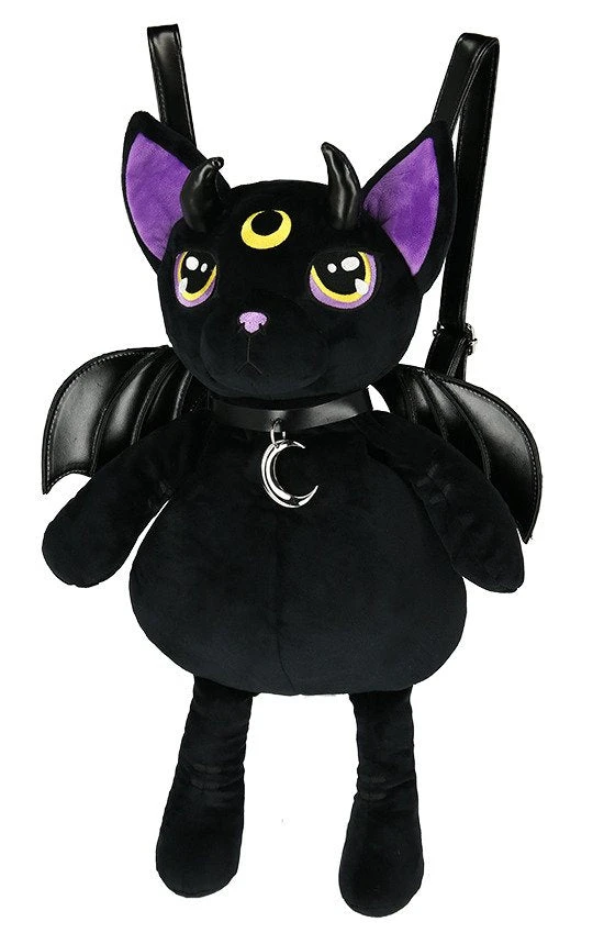 ReStyle Violet Demonic Cat Backpack 4 ReStyle Violet Demonic Cat Backpack