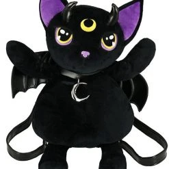 ReStyle Violet Demonic Cat Backpack 20 ReStyle Violet Demonic Cat Backpack