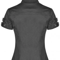 Punk Rave Gothic Militia Shirt Women's Stuff