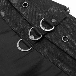 Punk Rave Women's Stuff Raising Hell Skirt - Matte Black