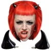 Kreepsville666 Horror Hair Horns - Black Accessories