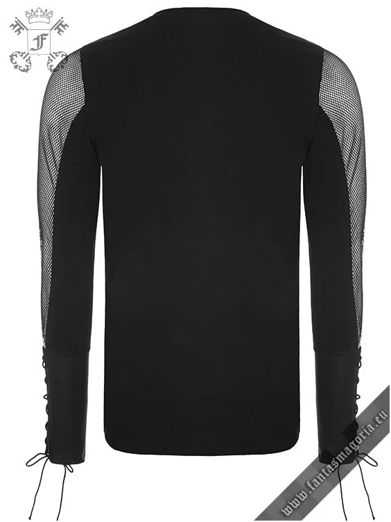 Punk Rave Mesmerizer Men's Longsleeve Top 7 Punk Rave Mesmerizer Men's Longsleeve Top