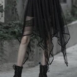 Punk Rave Moon Faerie Skirt