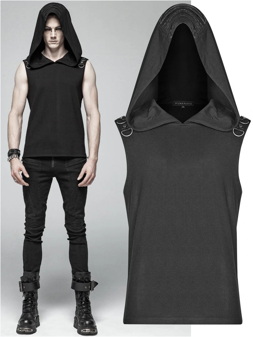 Punk Rave Nostromo Sleeveless T-shirt 5 Punk Rave Nostromo Sleeveless T-shirt