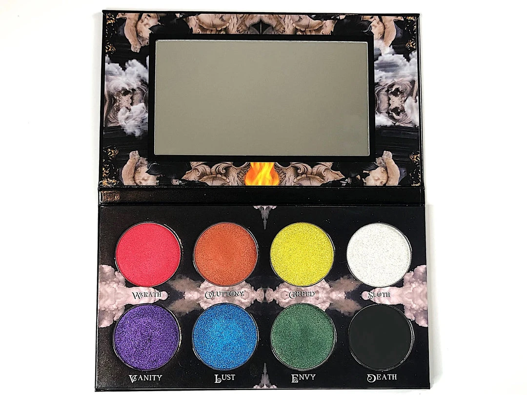 Glam Goth Beauty 7 Deadly Sins Palette 6 Glam Goth Beauty 7 Deadly Sins Palette