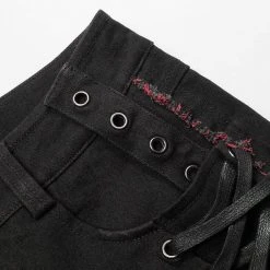 Punk Rave Punk Plaid Splice Strappy Buckles Shorts Women's Stuff