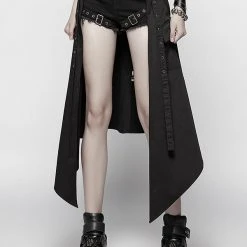 Punk Rave Detachable Half Skirt