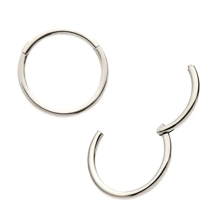 BodyVibe Jewelry Surgical Steel Basic Hinged Segment Ring - 18g 3/8" 3 BodyVibe Jewelry Surgical Steel Basic Hinged Segment Ring - 18g 3/8"