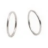 Earrs Jewelry Sterling Silver Hinged Hoop Earrings 2 Earrs Jewelry Sterling Silver Hinged Hoop Earrings