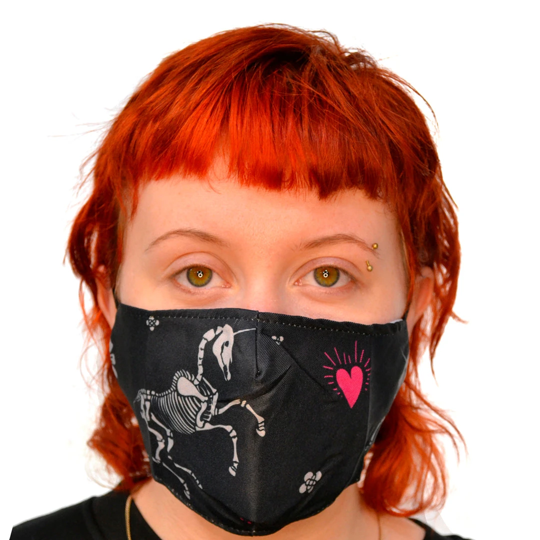 Cupcake Cult Skeletal Unicorn Mask Men's Stuff 3 Cupcake Cult Skeletal Unicorn Mask Men's Stuff